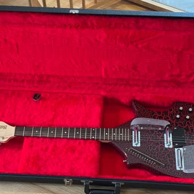 Jerry Jones Electric Sitar 1990s - Red Crackle image 10