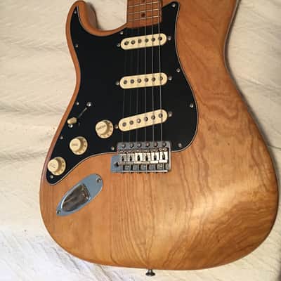 Lefty Greco Ash Left handed Stratocaster 1981 Natural Ash image 3