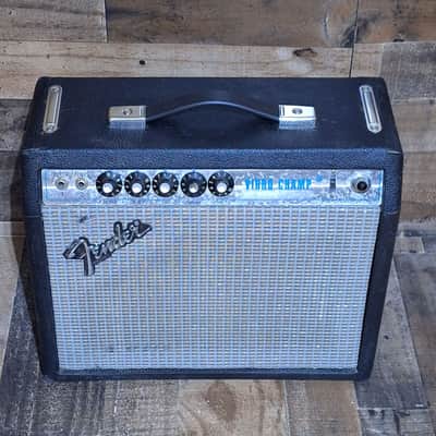 Fender Silverface Vibro Champ Tube Combo 1970 - 1980 *W/ Reverb Pedal Bonus* image 2