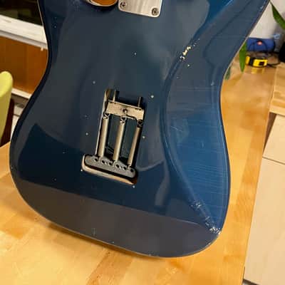 2007 Fender Classic Player '50s Stratocaster with Lake Placid Blue Vintage Makeover image 3