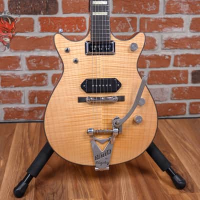 Gretsch USA Custom Shop G6128-CS True Timbre Series Madrigal Masterbuilt Flame Maple Top Natural 2025 w/OHSC image 1