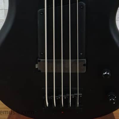 Ibanez GWB35-BKF Gary Willis Signature Soundgear Fretless - Black Flat image 6