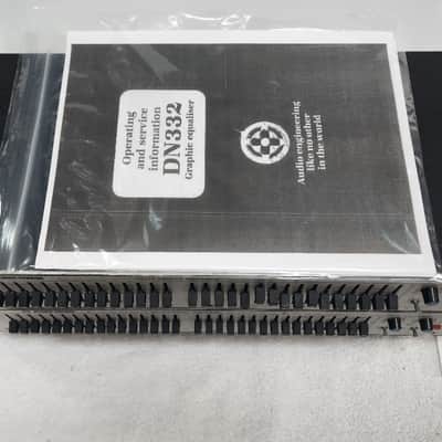 Klark Teknik DN 332 Dual Channel 2/3 Octave Graphic Equaliser image 13