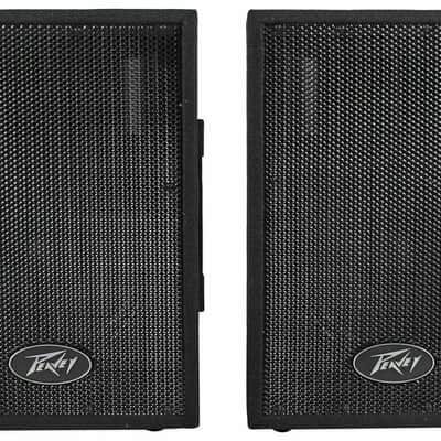Peavey Pvi 10 Carpet Covered 2-Way Speaker System 10" 100W Pair (570810) image 1