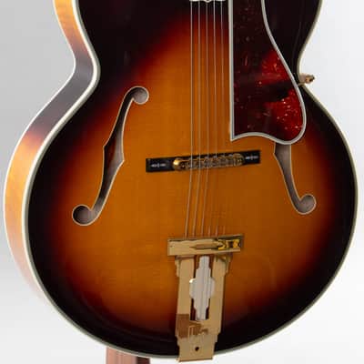 2014 Gibson Crimson Custom Shop L-5 Premier Archtop Acoustic Guitar Vintage Sunburst image 2