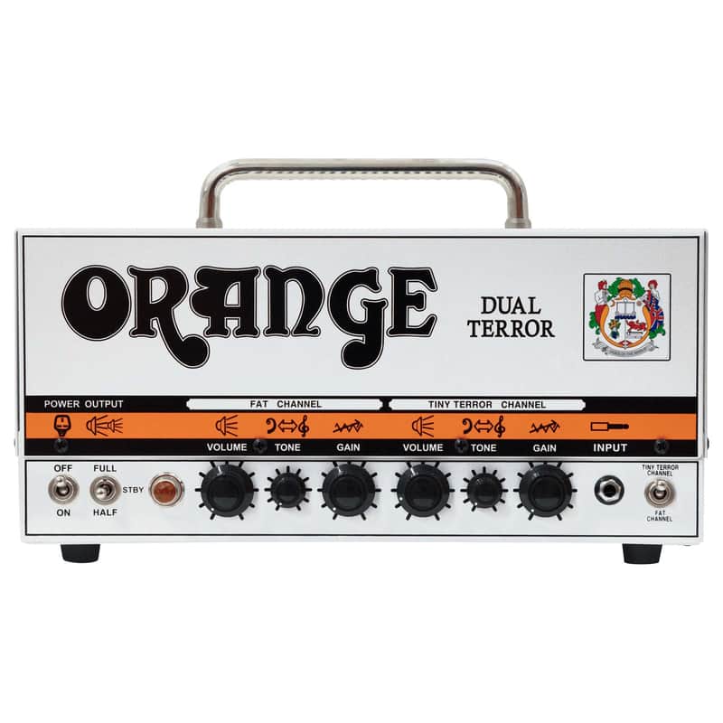 Orange Dual Terror 30 Watt Electric Guitar Amplifier Head image 1