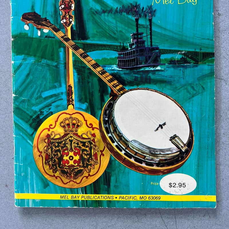 1968 Mel Bay Mel Bay Banjo Method book Blue