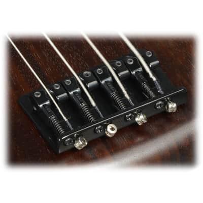 Ibanez GIO Series GSR200BL Left-Handed Electric Bass Guitar, Rosewood Fretboard, Walnut Flat image 13