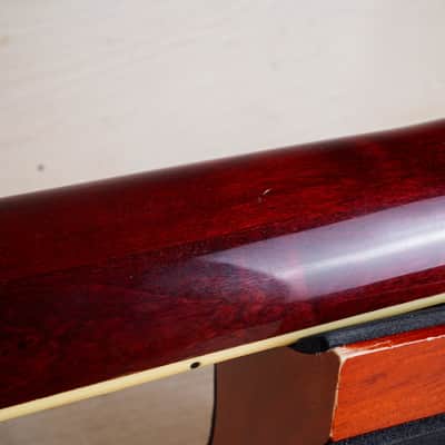 Greco SA-700 MIJ 1979 Wine Red Flame Top Vintage Japan Maxon U-2000 Pickups w/ Hard Case image 12