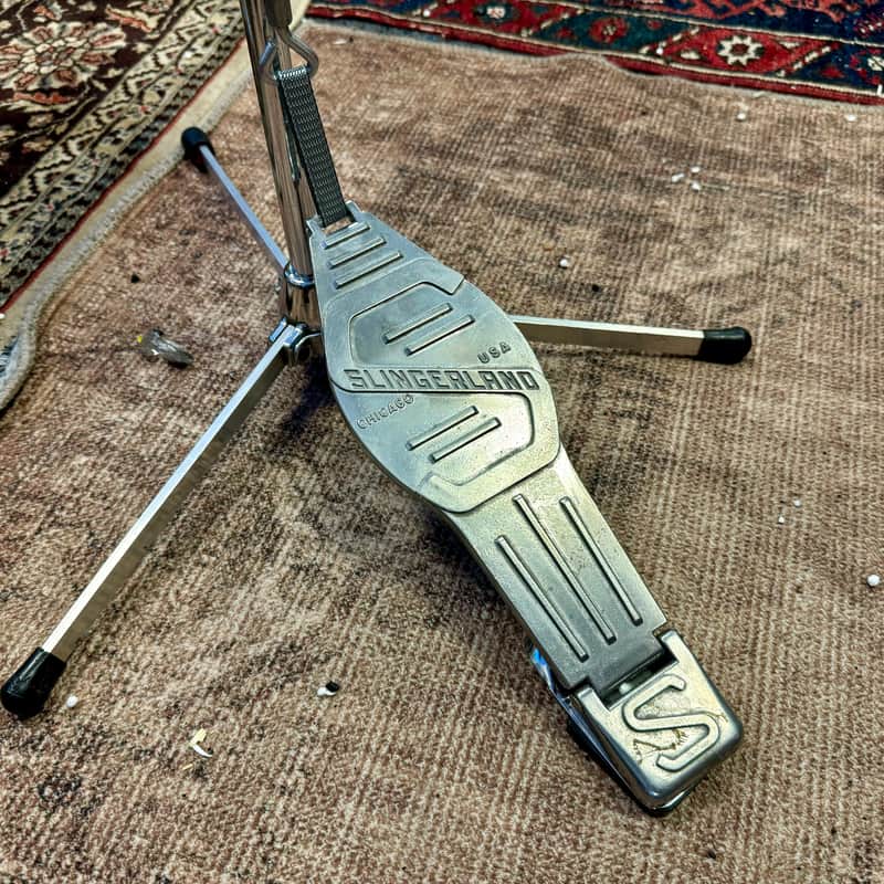 1960s Slingerland Flat Base Hihat Stand Chrome