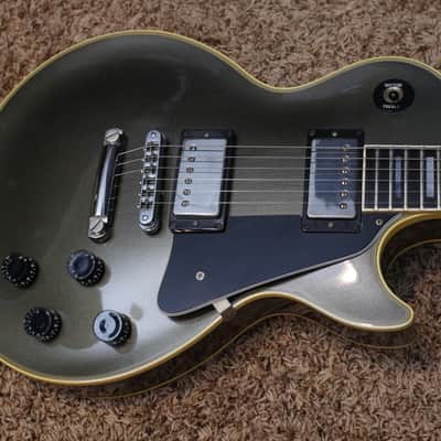 Video! 1986 Gibson Les Paul Custom Charcoal Metallic / Gun Metal Grey image 12