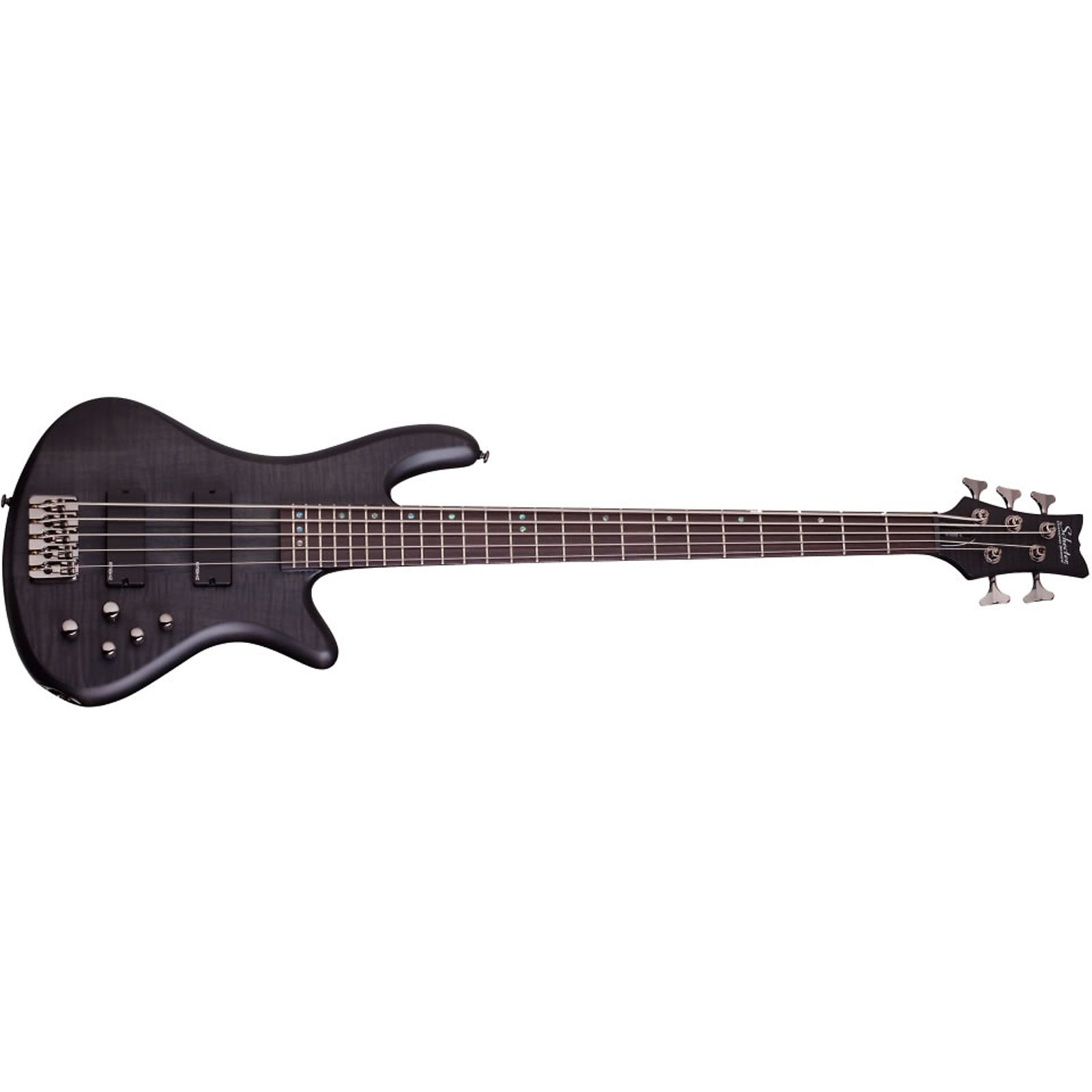 Schecter Stiletto Studio-5 Active 5-String Bass See-Thru Black