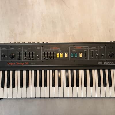 Roland RS-09 MKII 44-Key Organ / String Synthesizer 1980s - Black with Colored Buttons