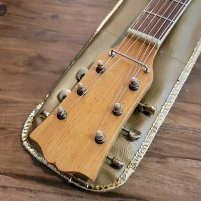 Kimberly Teisco Electric Guitar Unbranded JAPAN Excellent Condition With Original Bag RARE Color image 4