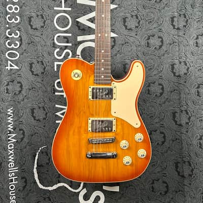 Fender Troublemaker Telecaster Deluxe Electric Guitar- Ice Tea w/Hardcase (Pre-Owned) image 3