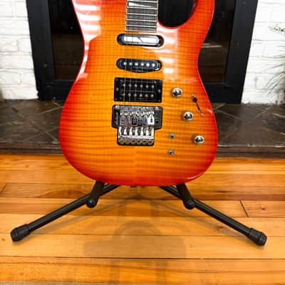 Jackson Audio Pro Series DK2S Dinky 2003 W/OEM Hardshell Case - Cherry Sunburst image 3