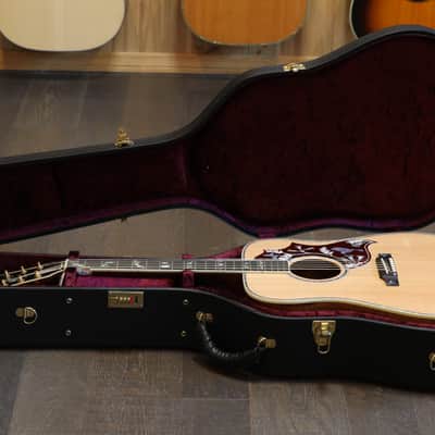 Minty! 2023 Gibson Custom Shop Hummingbird Custom Koa Dreadnought Acoustic Guitar Natural + COA OHSC image 22