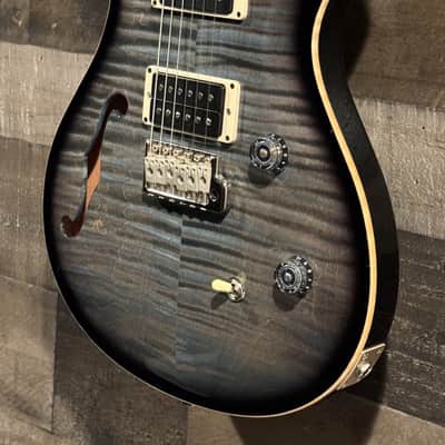 PRS CE24 Semi-Hollow Faded Blue Smokeburst #7783 image 6