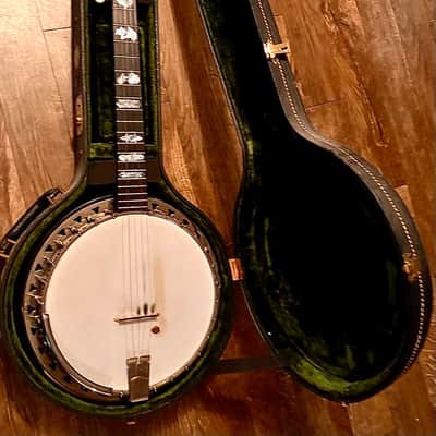 Vega Vegaphone (Tubaphone-based) conversion 5-string banjo 1927 - Maple image 23