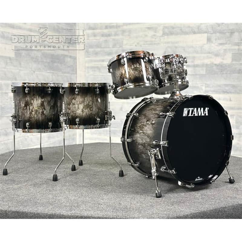 Tama Starclassic Walnut/Birch 5pc Drum Set Molten Platinum Burst image 1