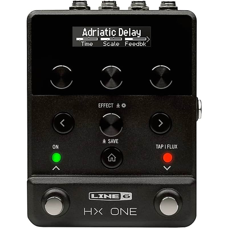 Line 6 HX One Stereo Multi-Effects Pedal 2024 - BLACK image 1