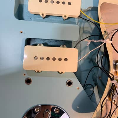 Fender MIJ Junior Collection Jazzmaster 2022 Satin Daphne Blue Japan w/ Bag image 9