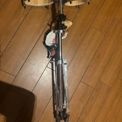 Latin Percussion LPP601-DWC Performer Series Bongos with Chrome Hardware 2010s - Dark Wood image 4