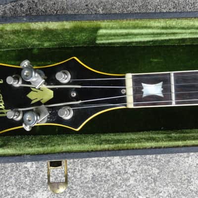 Vintage all original 1967 Gibson RB250 w Lifton Case image 3