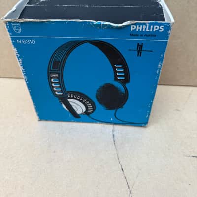 Philips N6310 N 6310 vintage headphones with original box image 3