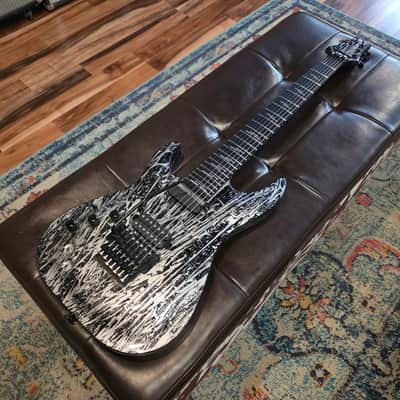 2020 Schecter C-1 Silver Mountain FR S 7-String- Left-Handed LH Lefty Floyd Rose Sustainer image 5