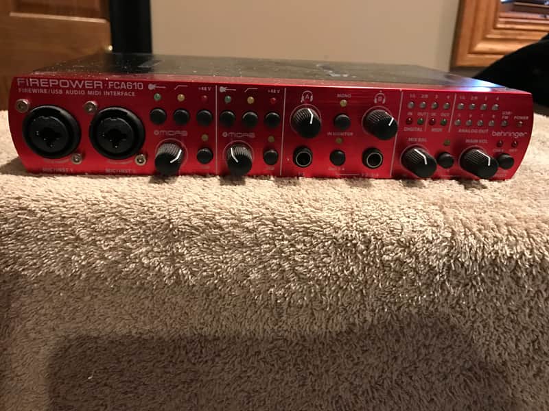 Behringer Firepower FCA610 Firewire / USB Audio Interface image 2
