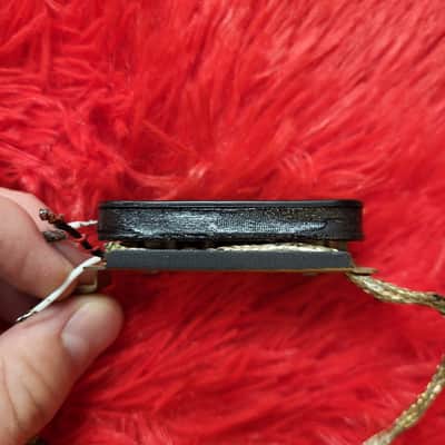 DiMarzio DP104 Super II 1978 - Double Black - 2 Conductor - Brass Baseplate - Not Functioning Both Coils Open image 3