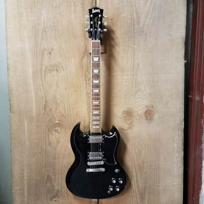 Burny RSG-55 '63 Black SG Electric Guitar | Reverb Australia