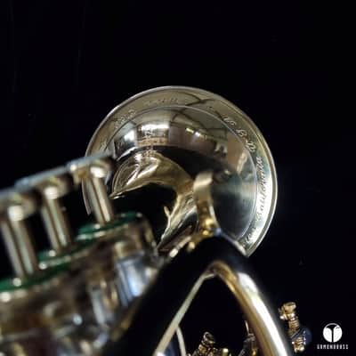 F.E. Olds & Son Super Recording Los Angeles offset valves cornet gamonbrass image 25