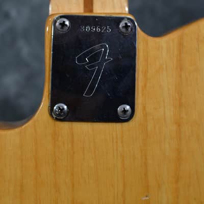 Fender Telecaster Vintage 1974 Natural (6.75 pounds) w Hardshell Case & FAST Same Day Shipping image 5