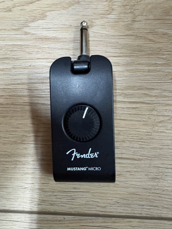 Fender Mustang Micro Guitar Headphone Amp 2021 - Present - Black image 1