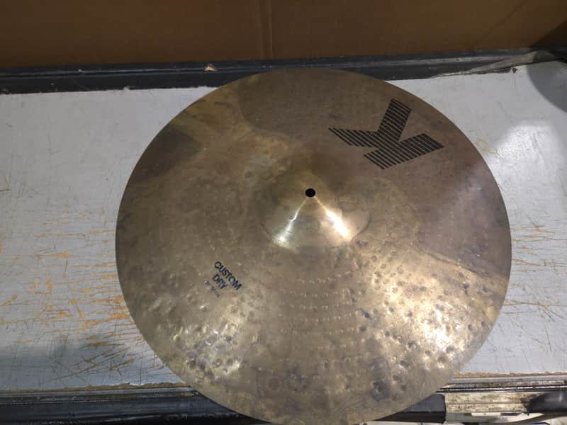 Zildjian 20" K Custom Dry Ride Cymbal 1989 - 2019 - Traditional image 1