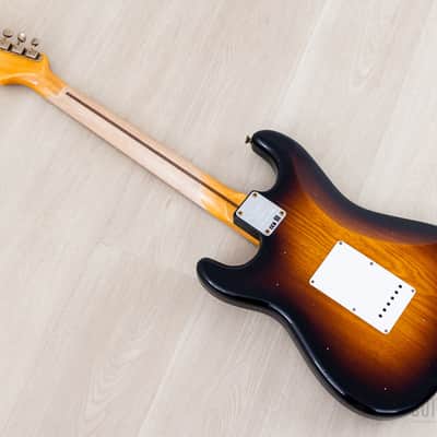 2024 Fender Custom Shop Limited Edition 1954 Stratocaster 70th Anniversary Journeyman Relic Sunburst w/ Case, CoA image 11