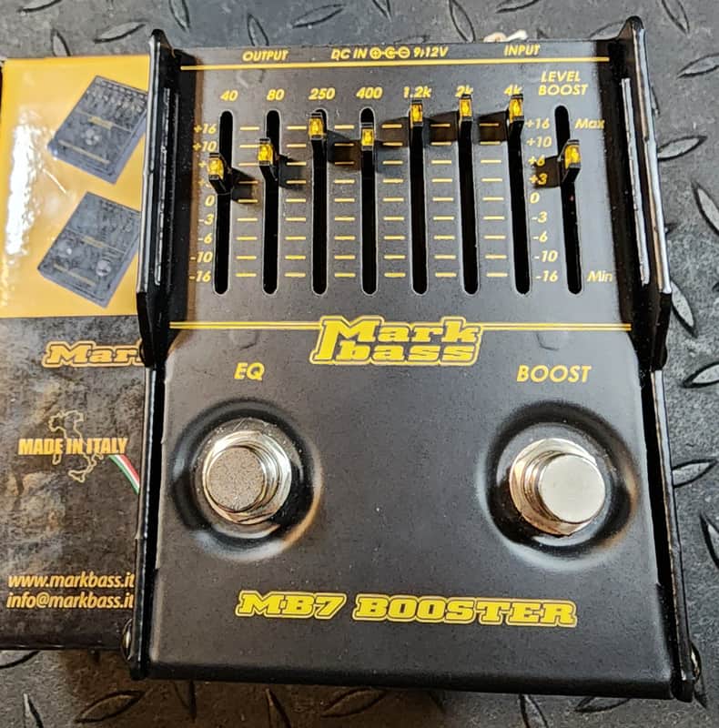 Markbass MB7 Booster Boost Equalizer Mark Bass | Reverb Canada