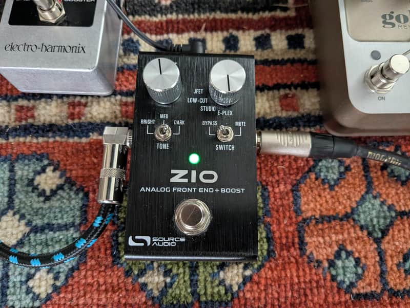 Source Audio ZIO Analog Front End + Boost - Black image 1