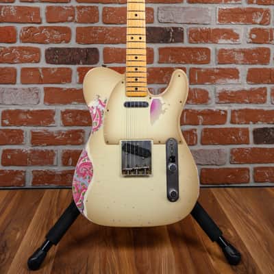 Fender Custom Shop ‘67 Telecaster Heavy Relic Master Built by Austin Mcnaught Antigua Burst over Pink Paisley 2024 w/OHSC image 4