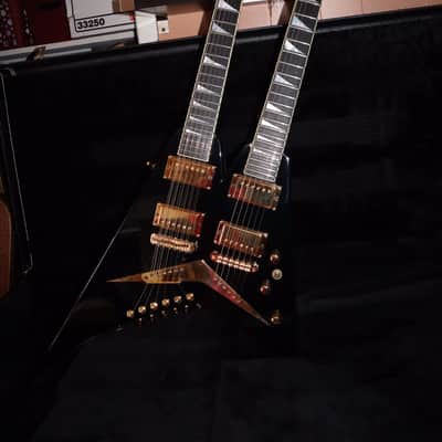 Jackson USA Custom Shop Rhoads Doubleneck Black image 10