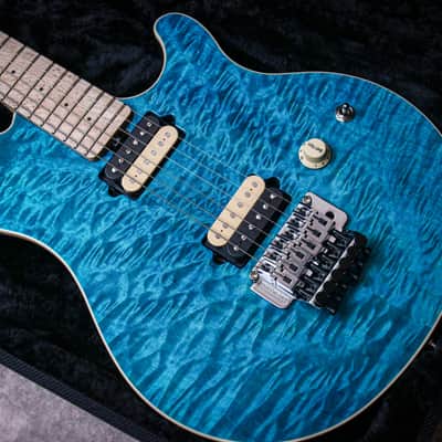 ERNIE BALL USA Music Man Limited Ed. Axis 30th Anniversary 34 of 100 "Translucent Blue" (2026) image 2