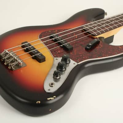 Nash Guitars JB-63 3 Tone Burst Lollar Pickups GRT-554 image 4