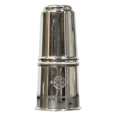 Selmer Paris 338E Alto Clarinet Mouthpiece Cap in Silver Plate image 2