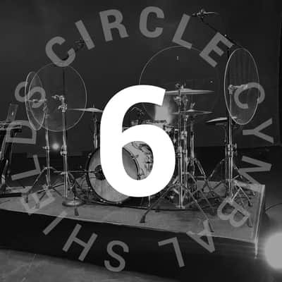 Circle Cymbal Shields 6 x 24" Shields Ultra Clear image 2