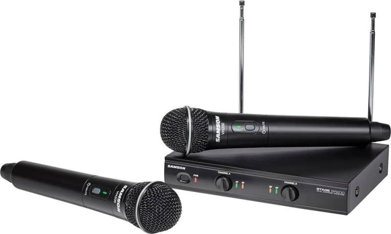 Samson Stage 200 VHF Wireless Handheld System - Group D image 1