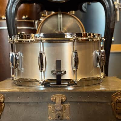 USED Gretsch 6.5x14 Full Range "Grand Prix" Aluminum Snare Drum image 4