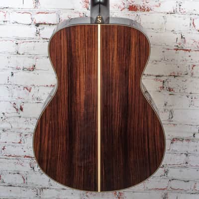 Yamaha - Premium FS9 R - Concert-Style Acoustic Guitar - Adirondack Spruce / Indian Rosewood - Natural - w/ Hardshell Case - x104A image 7