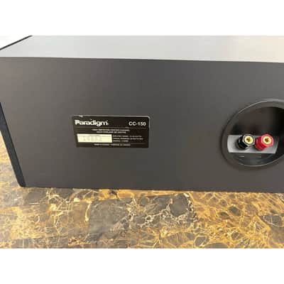 PARADIGM CC-150 Center Channel Speaker 120 Watt, 5.5" Drivers. Tested Working! PARADIGM CC-150 Center Channel Speaker 120 Watt, 5.5" Drivers. Tested Working! image 8